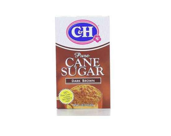 Order C and H Dark Brown Pure Cane Sugar - 16oz food online from Loma Mini Market store, Long Beach on bringmethat.com