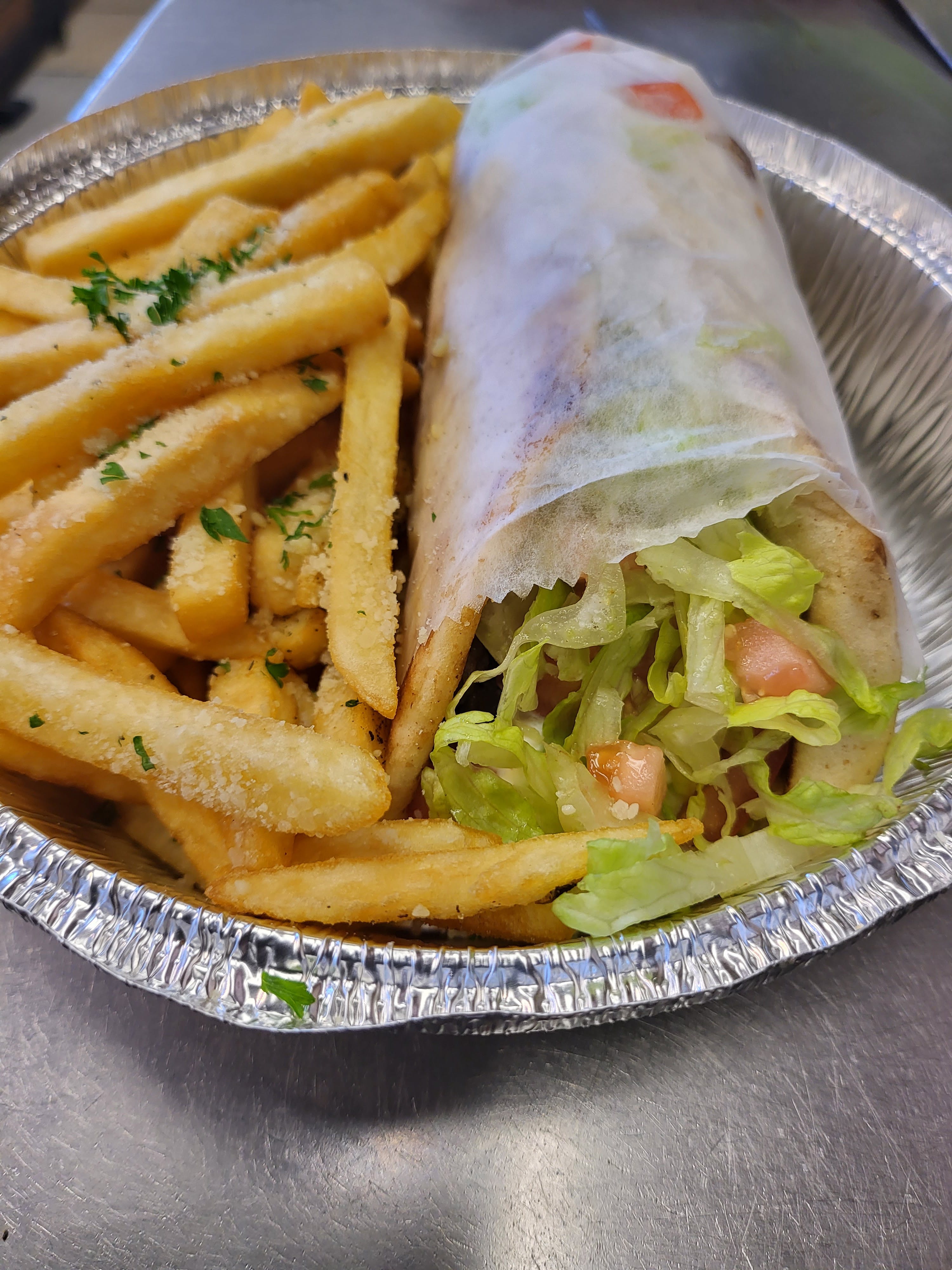 Order Gyro - Gyros & Platter food online from Italian Touch Pizza & Pasta store, Staten Island on bringmethat.com