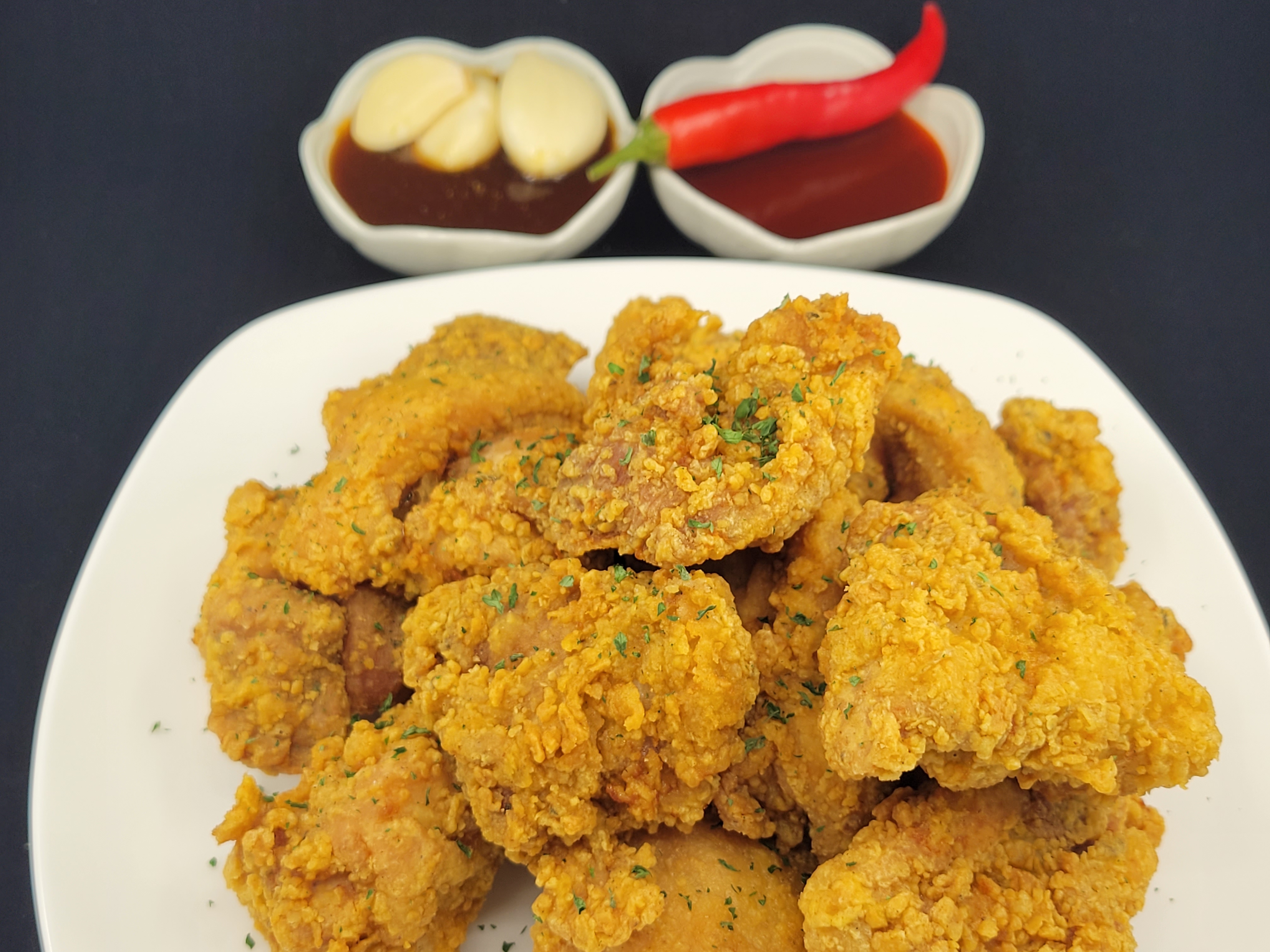Order T6. Marinade Chicken Nugget / 순살치킨 food online from Food Avenue store, Ridgefield on bringmethat.com