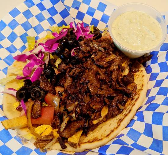 Order Lamb Gyro food online from Alley Gyros store, Corvallis on bringmethat.com