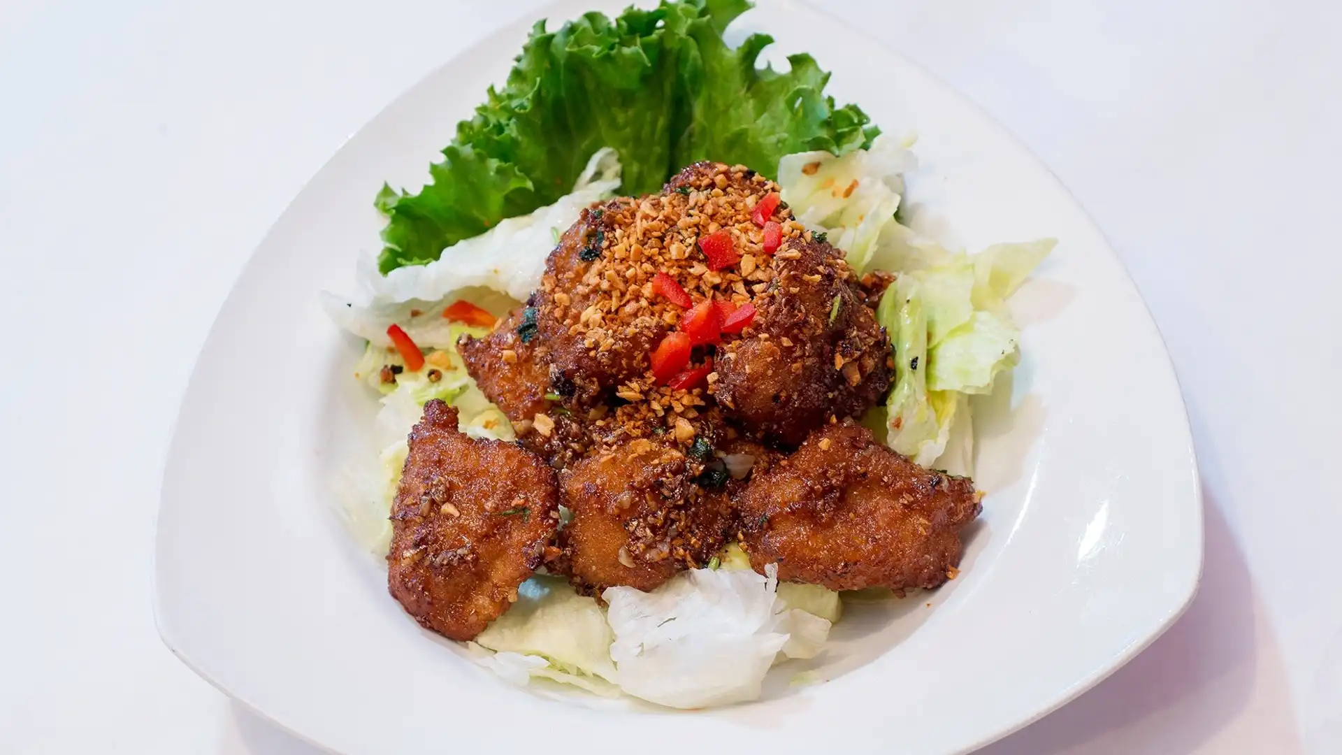 Order Garlic Basa food online from Shana Thai Restaurant store, Mountain View on bringmethat.com