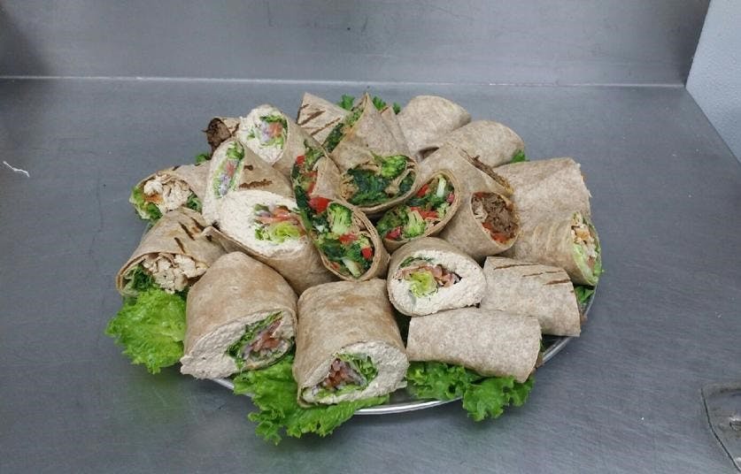 Order Mixed Wrap Platter Catering - Full Tray food online from Mr. Bruno's Pizza store, Little Ferry on bringmethat.com