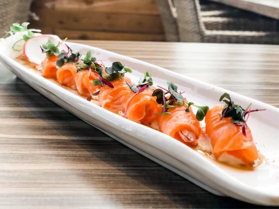 Order Truffle Salmon food online from Top Sushi store, Shenandoah on bringmethat.com
