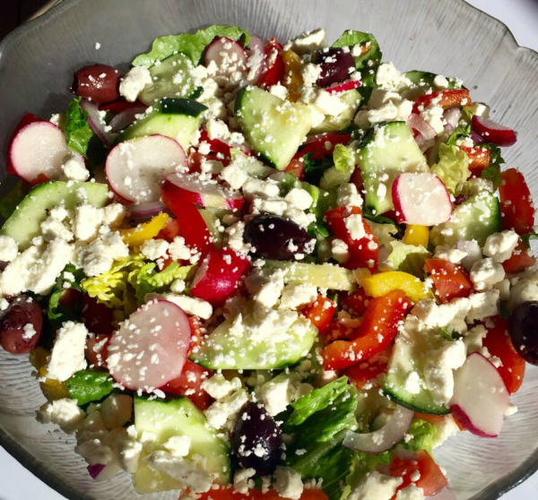 Order Greek Salad food online from Bud's Deli store, Santa Monica on bringmethat.com
