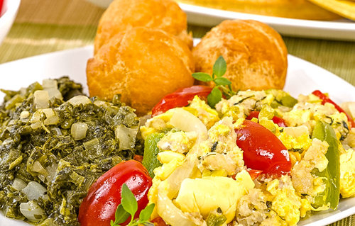 Order Ackee and Saltfish food online from Deb Jamaican Pot Restaurant store, Mount Holly on bringmethat.com