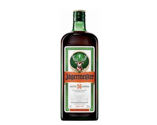 Order Jagermeister, 1.75L liqueur (35.0% ABV) food online from Cold Spring Liquor store, Liberty Hill on bringmethat.com