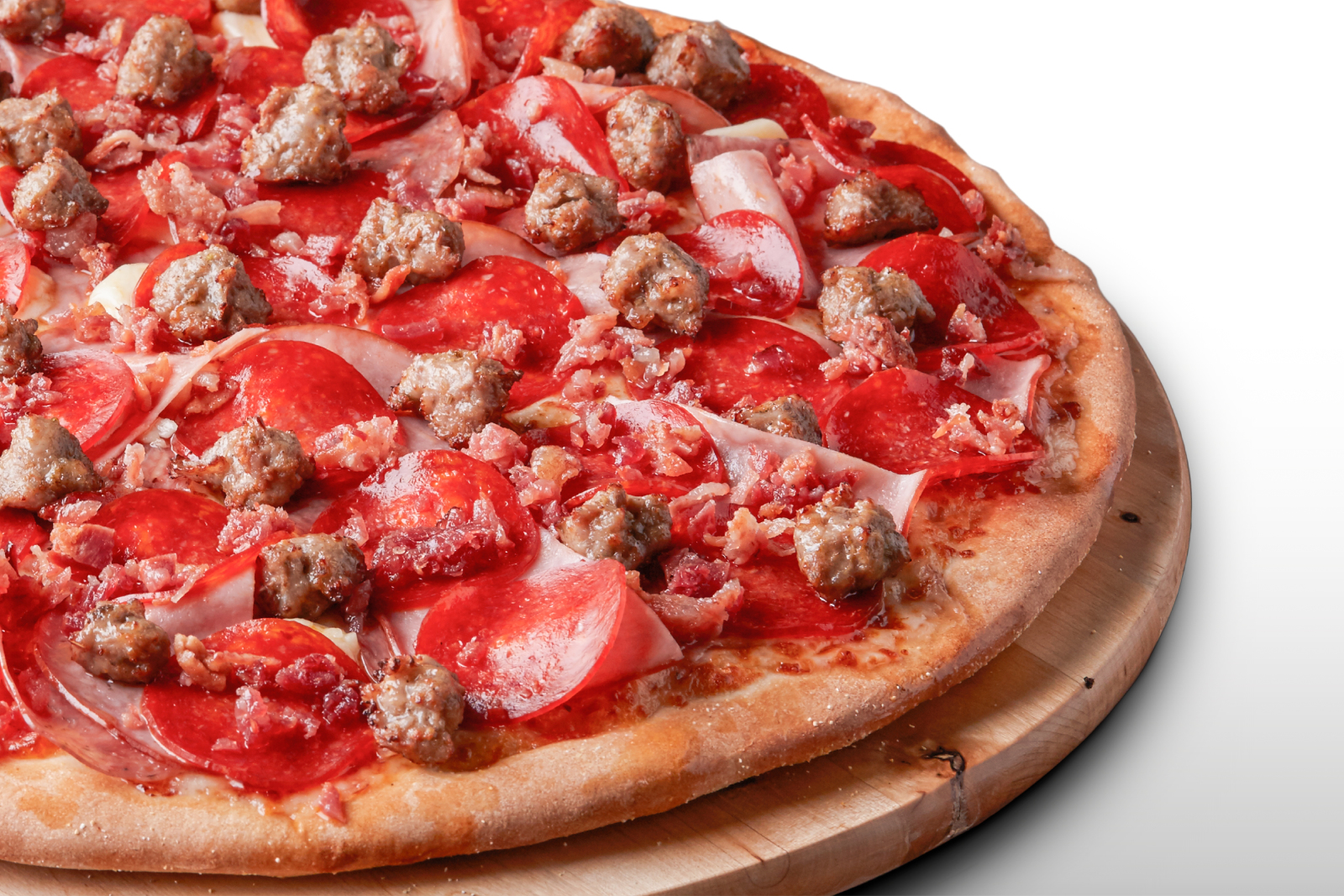 Order Gluten Free All Meat Pizza food online from Pizza Guys store, Brentwood on bringmethat.com