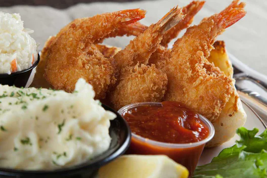 Order Jumbo Fried Shrimp food online from The Patio store, Lombard on bringmethat.com
