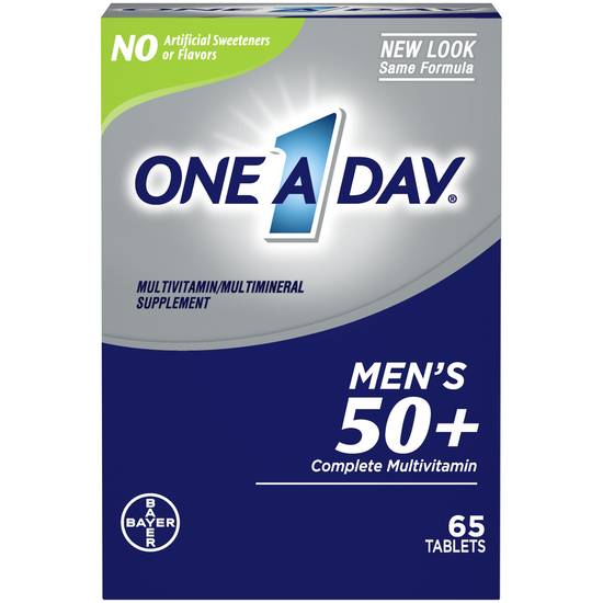 Order One A Day Mens 50 Plus Advantage (65 ct) food online from Rite Aid store, Palm Desert on bringmethat.com