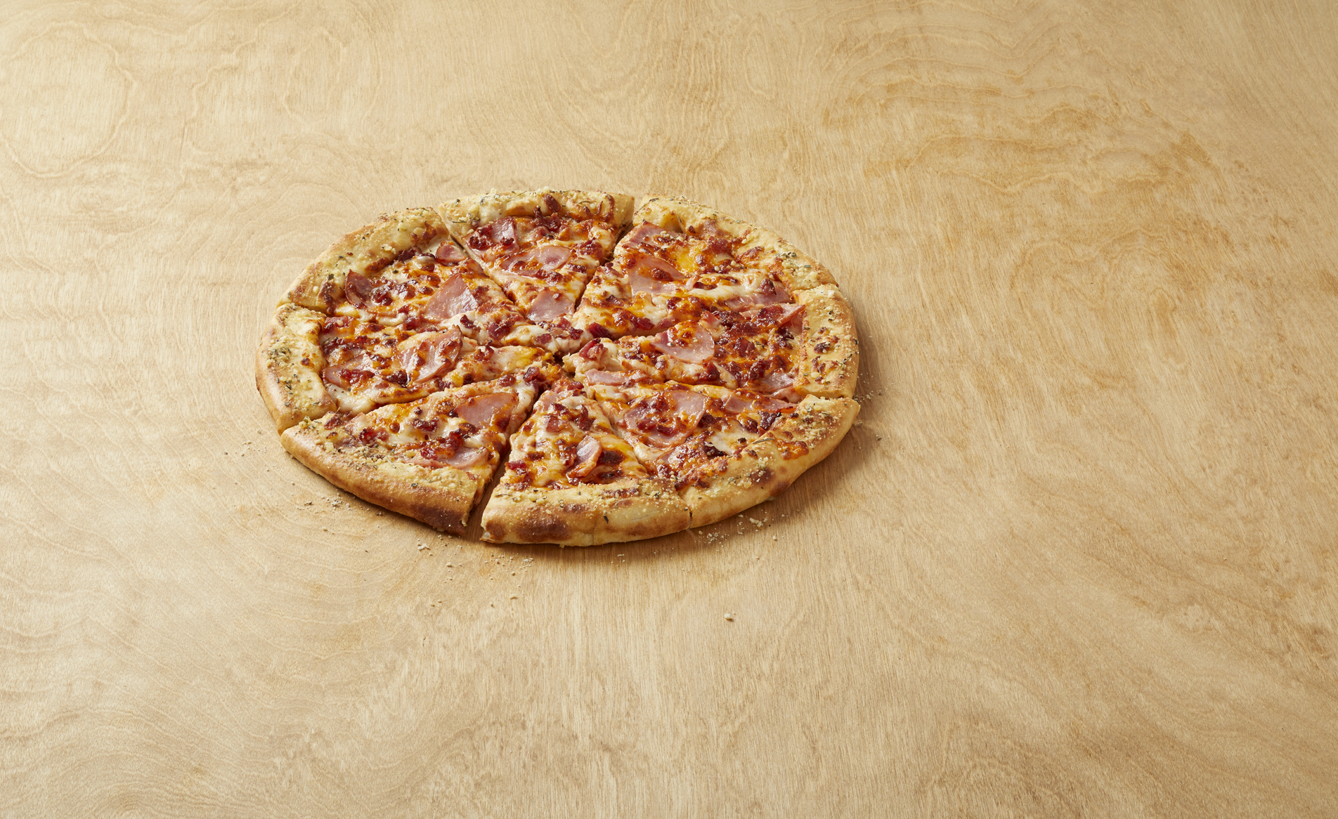 Order Bacon Cheddar Ham Pizza food online from Pizza Inn store, Duncanville on bringmethat.com