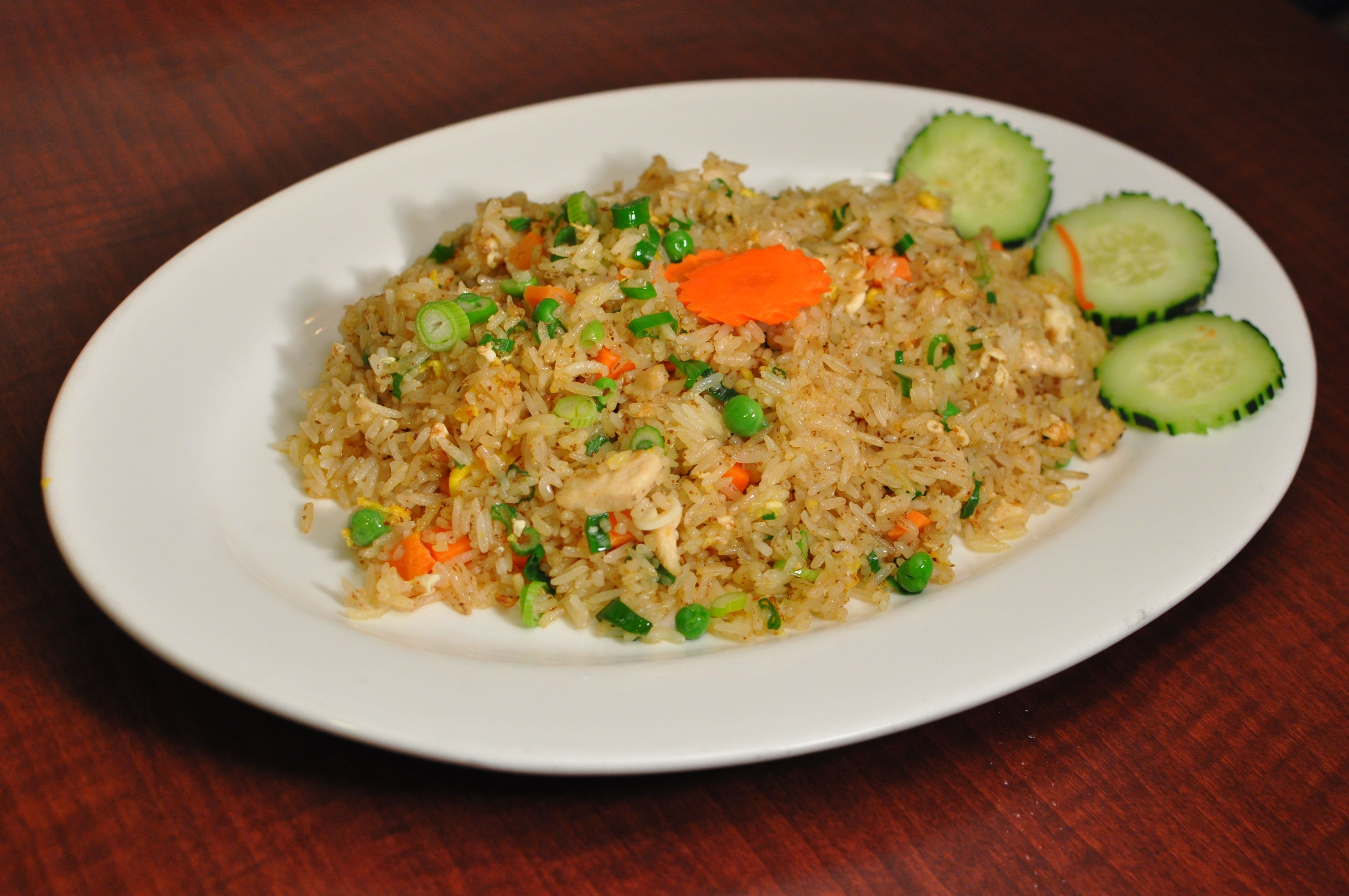 Order D14. Tropical Fried Rice Platter food online from Dang Vietnamese Restaurant store, Bend on bringmethat.com
