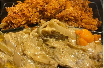 Order Yassa Stew food online from African Grill And Bar store, Denver on bringmethat.com