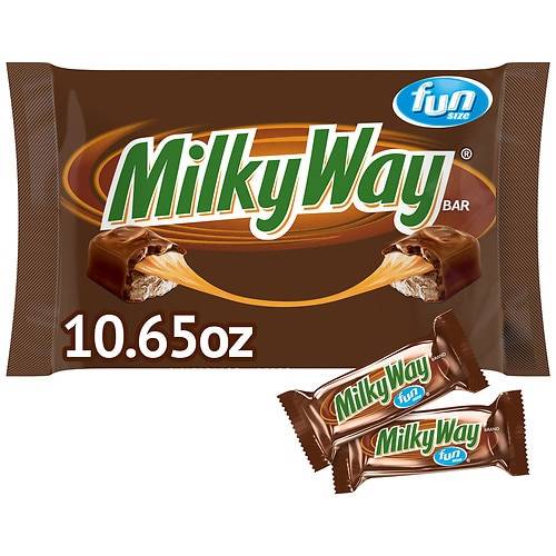 Order Milky Way Halloween Chocolate Candy Bar Fun Size,Individually Wrapped, Small Bag - 10.65 oz food online from Walgreens store, Glendale on bringmethat.com