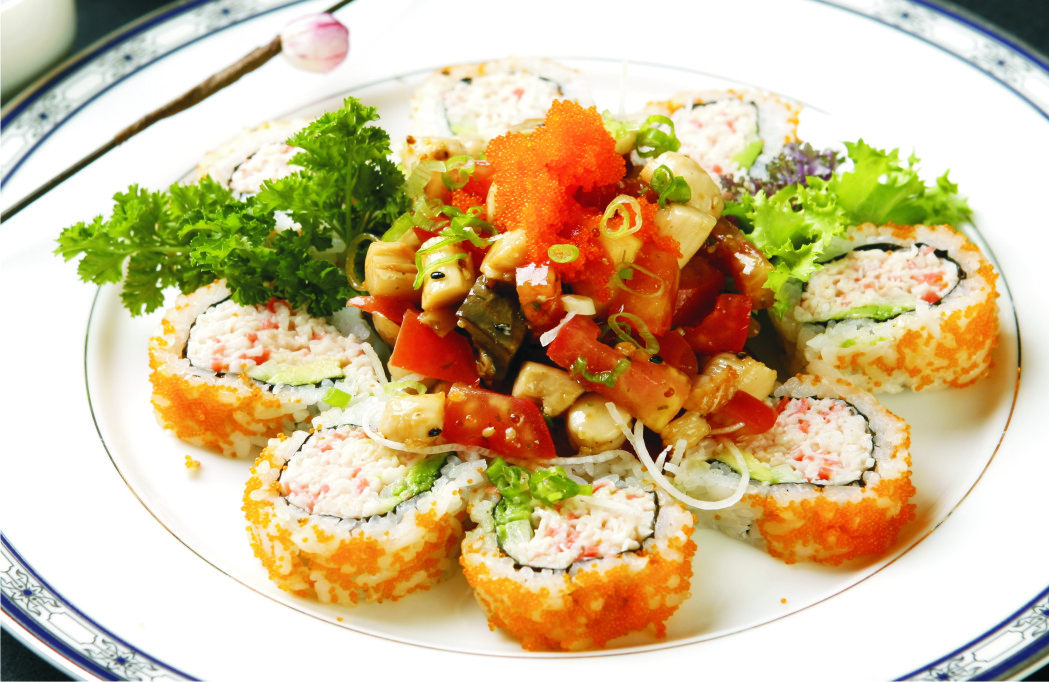 Order 37. Valencia Roll food online from I Love Sushi store, Santa Clarita on bringmethat.com