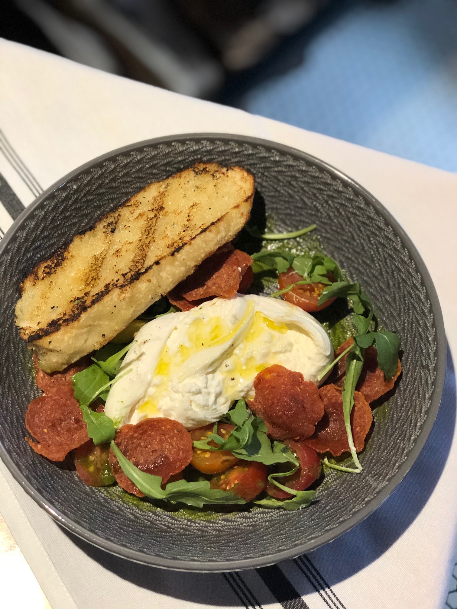 Order Burrata food online from Stonefire Restaurant store, Mount Kisco on bringmethat.com