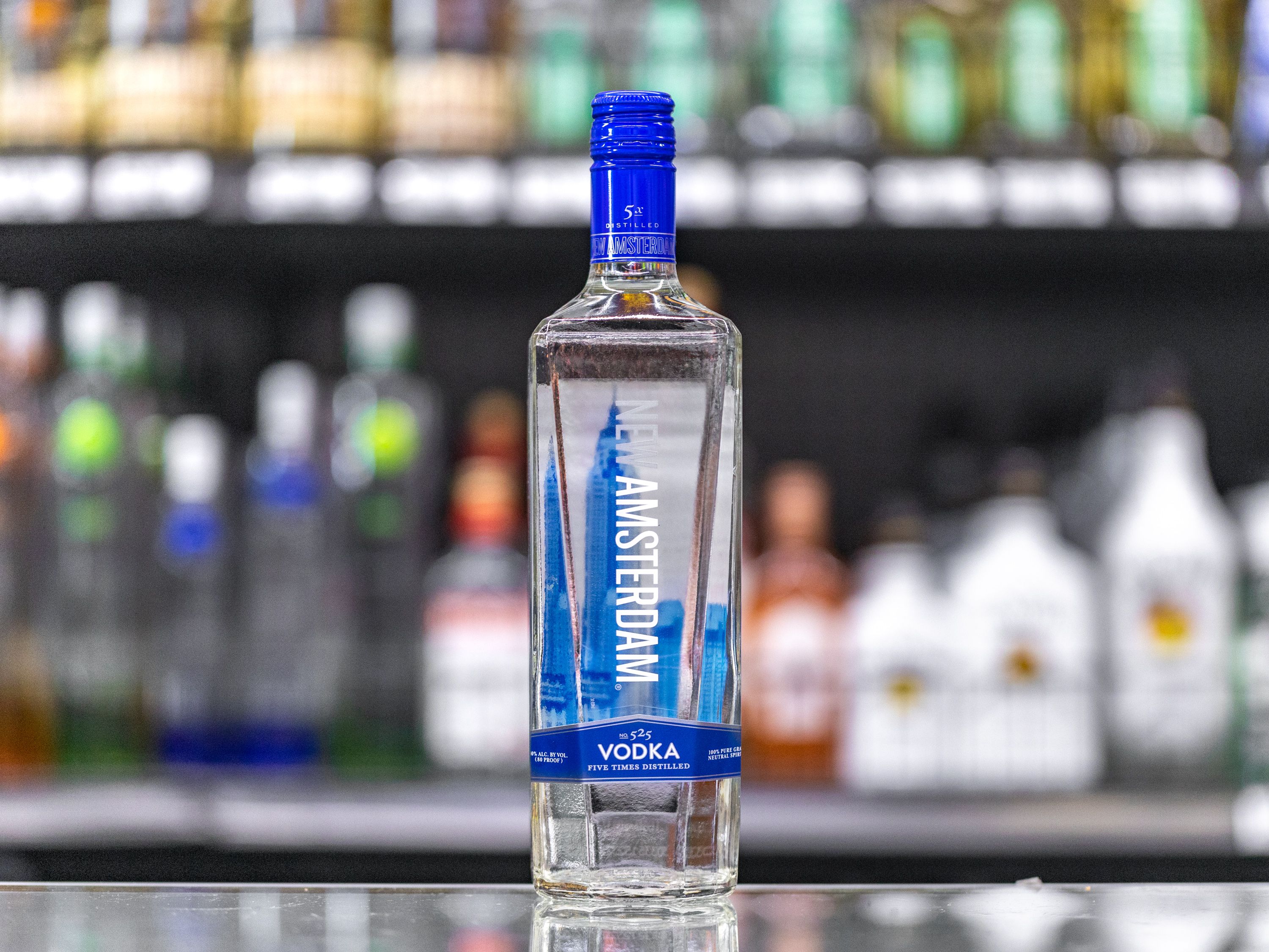 Order Cold New Amsterdam Vodka food online from Eagle Liquor Beer & Wine Market store, Los Angeles on bringmethat.com
