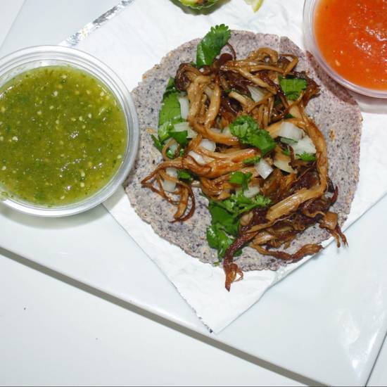 Order Tacos by 3's  food online from Gutierra Vegan Mexican store, Atlanta on bringmethat.com