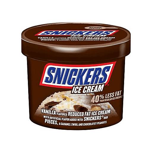 Order Snickers Ice Cream Cup (6 OZ) 40707 food online from Bevmo! store, Albany on bringmethat.com