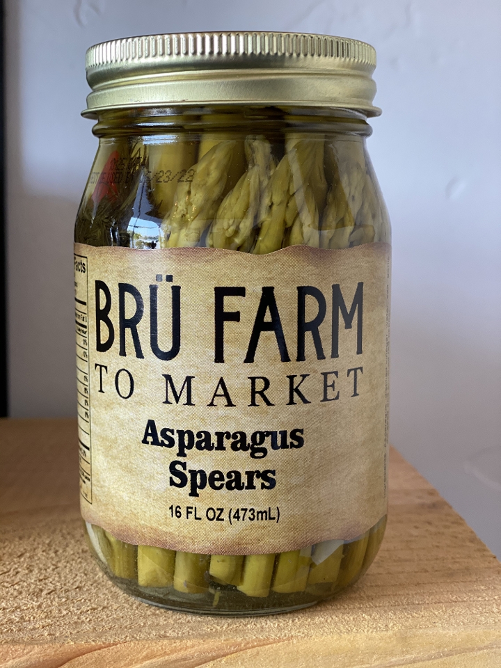 Order Asparagus Spears (16oz) food online from Bru Grill & Market store, Lake Forest on bringmethat.com