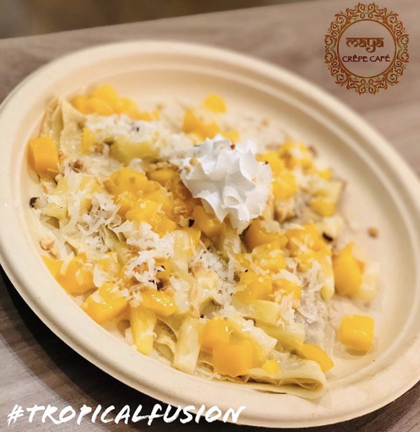 Order Tropical Fusion Crepe food online from Maya Crepe Cafe store, Glendale on bringmethat.com