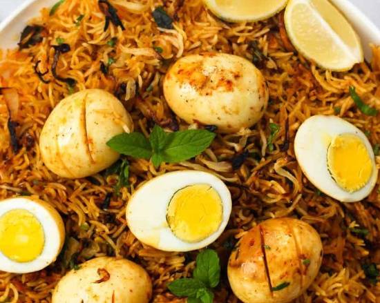 Order Egg Biriyani food online from Baisakhi Dhaba store, Danbury on bringmethat.com