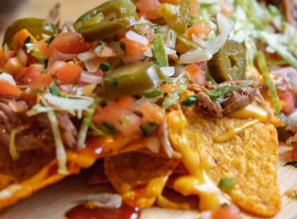 Order Nachos food online from Lexington Betty Smoke House store, Chicago on bringmethat.com