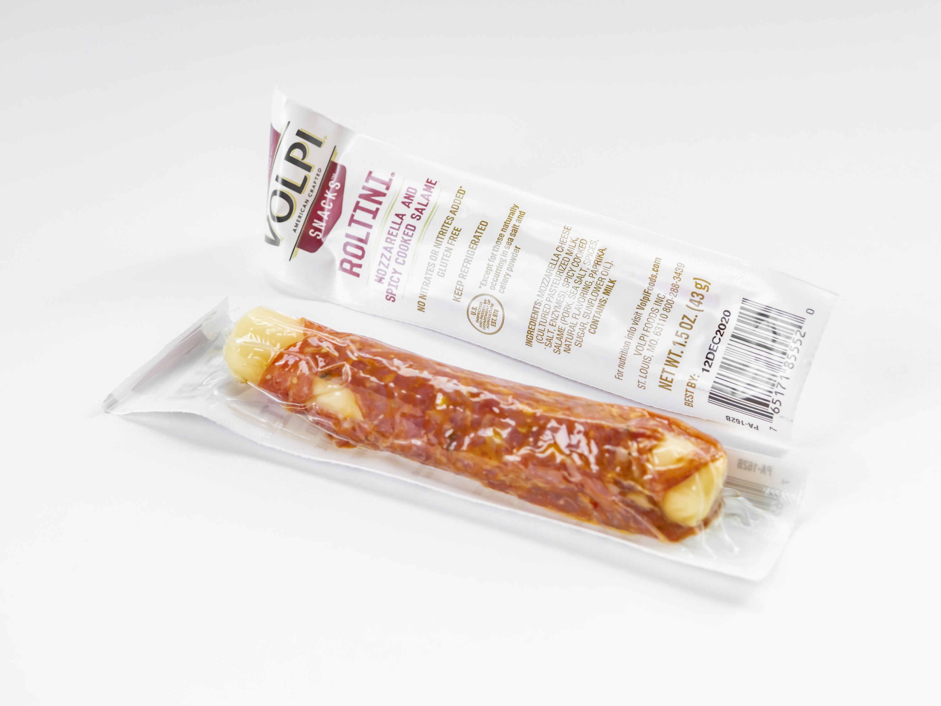 Order Volpi Mozzarella Spicy Salami 1.5 oz. food online from Loop store, Lake Forest on bringmethat.com