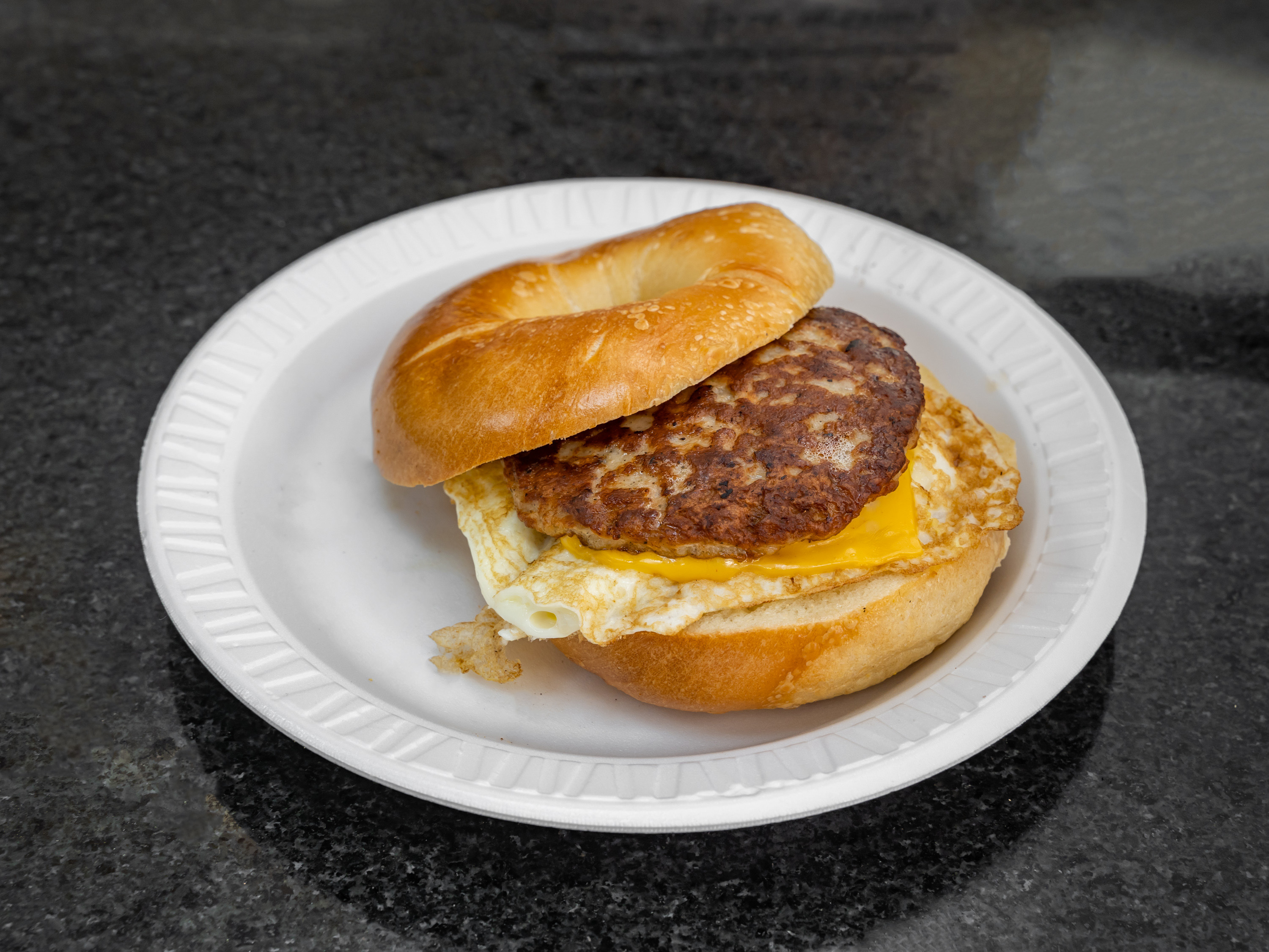 Order Sausage & Egg or Cheese food online from La Bagel store, Edison on bringmethat.com