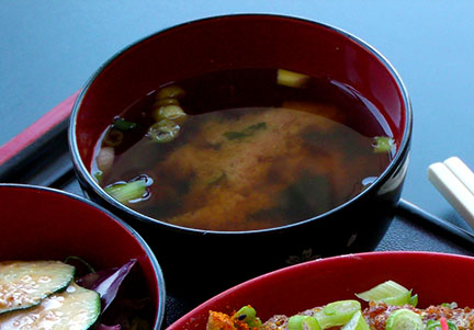 Order Miso Soup food online from Bon Bon Sandwiches store, Chicago on bringmethat.com