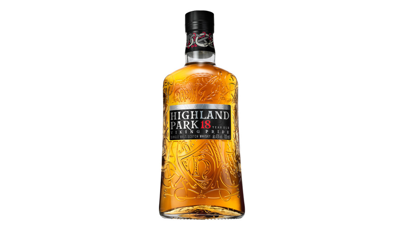Order Highland Park Single Malt Scotch Whisky 18 Year 750mL food online from Liquor Palace store, Burbank on bringmethat.com