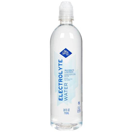 Order Crystal Lake Electrolyte Water (24 oz) food online from Rite Aid store, Hemet on bringmethat.com