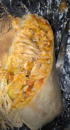 Order Chicken burrito  food online from Te Quiero store, Queens on bringmethat.com