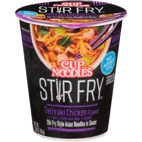 Order Cup Noodles Stir Fry Teriyaki Chicken 3oz food online from 7-Eleven store, Mint Hill on bringmethat.com