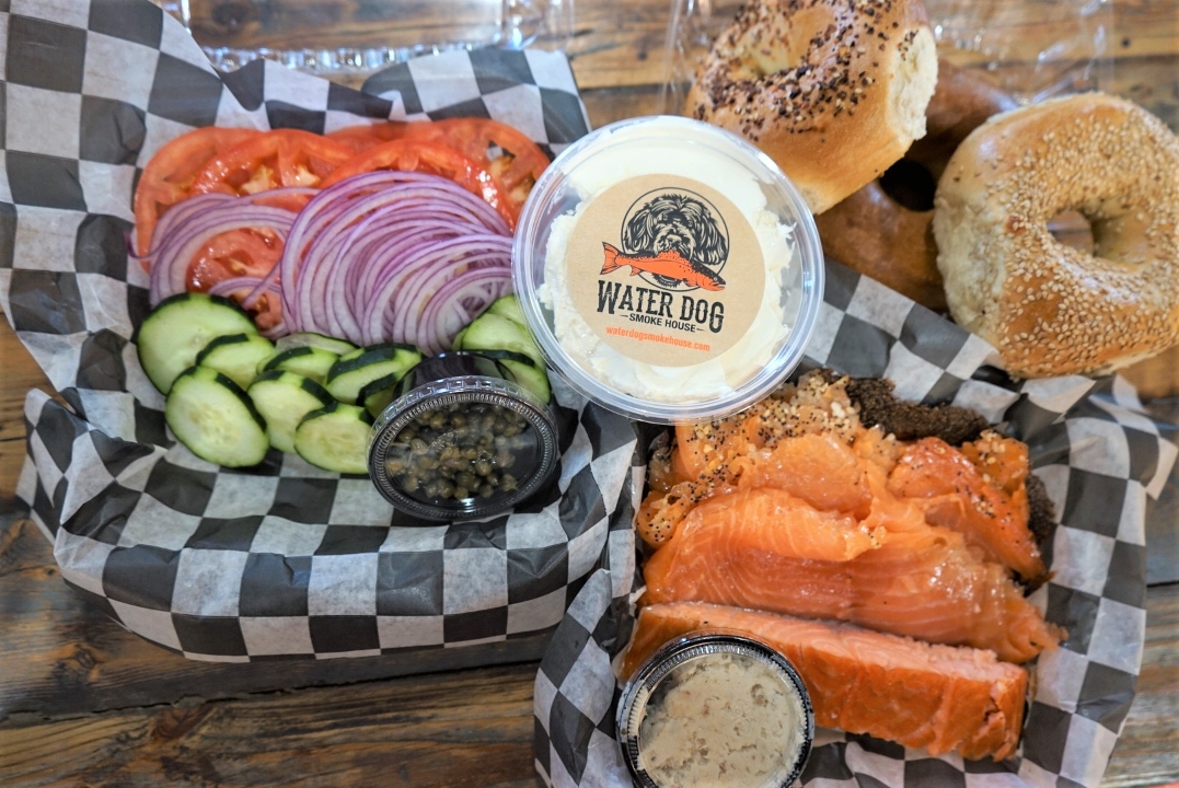 Order Water Dog Smoked Fish Flights food online from Water Dog store, Ventnor City on bringmethat.com