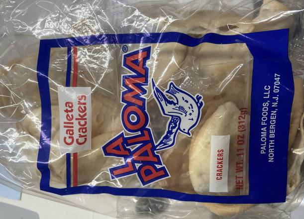 Order La Paloma Crackers (11 oz) food online from Ctown Supermarkets store, Uniondale on bringmethat.com