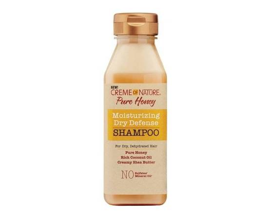Order Creme of Natue Pure Honey Moisturizing Dry Defense Shampoo 12fl oz food online from iDa Beauty Supply Store store, Middletown on bringmethat.com