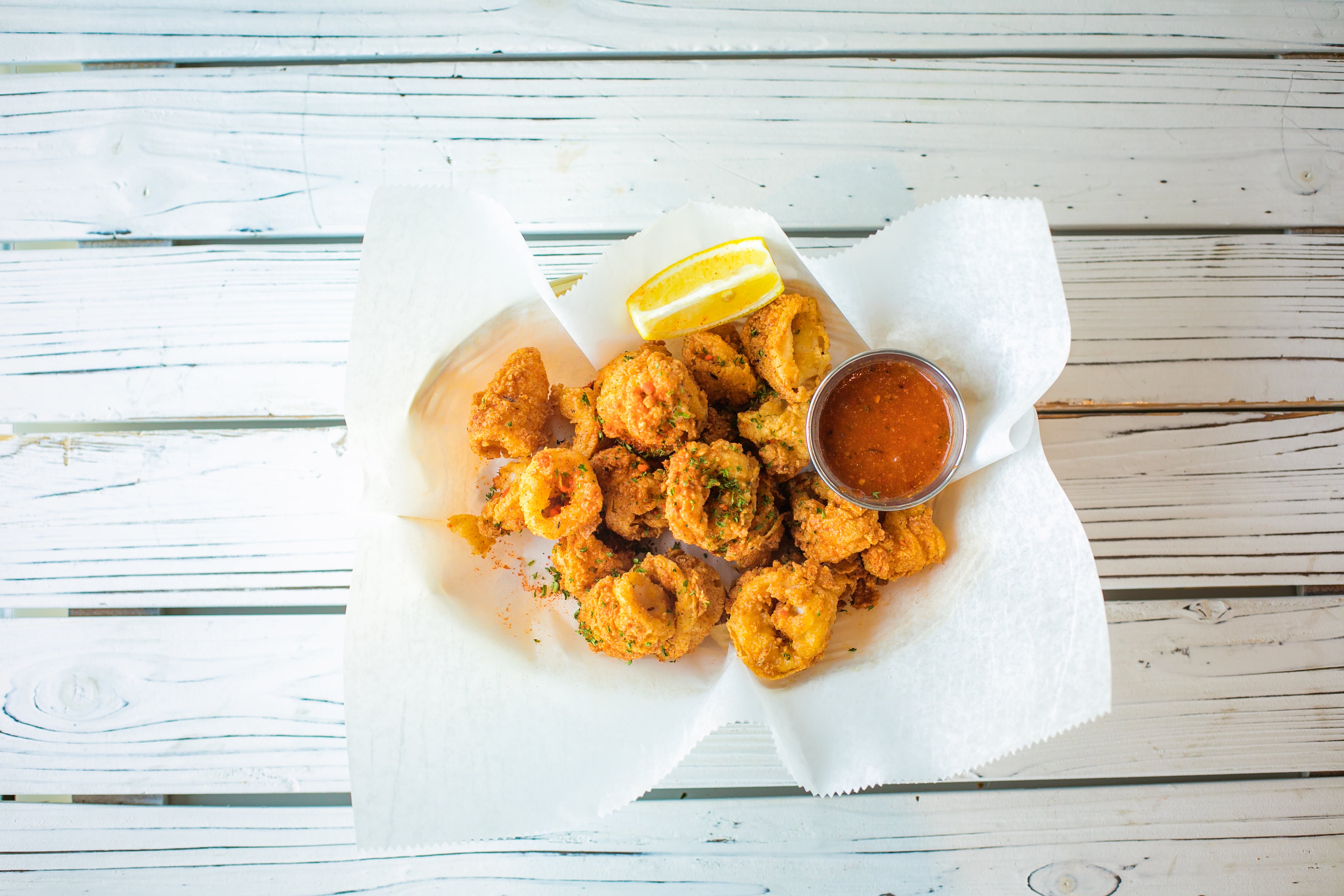 Order Fried Calamari food online from Ben's Crab store, Uniondale on bringmethat.com