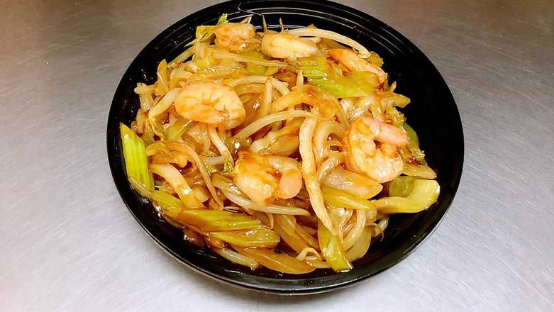 Order Shrimp Chow Mein 虾炒面 food online from China Dragon store, Anoka on bringmethat.com