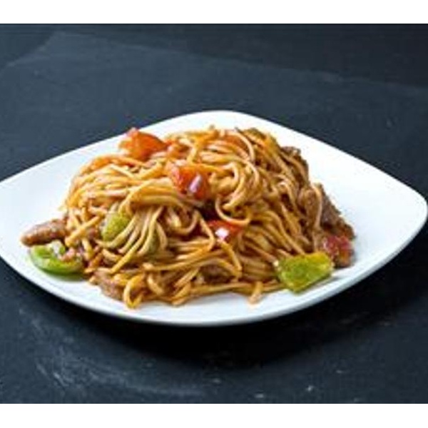 Order CF6 Tomato Beef Chow Mein food online from Tenglong Chinese Restaurant store, San Francisco on bringmethat.com