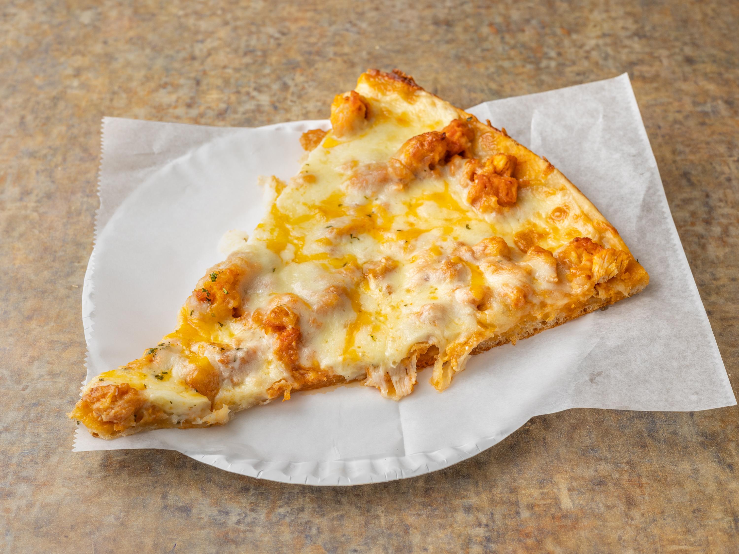 Order Buffalo Chicken Pizza Slice food online from The Pizza Place store, Hewlett on bringmethat.com