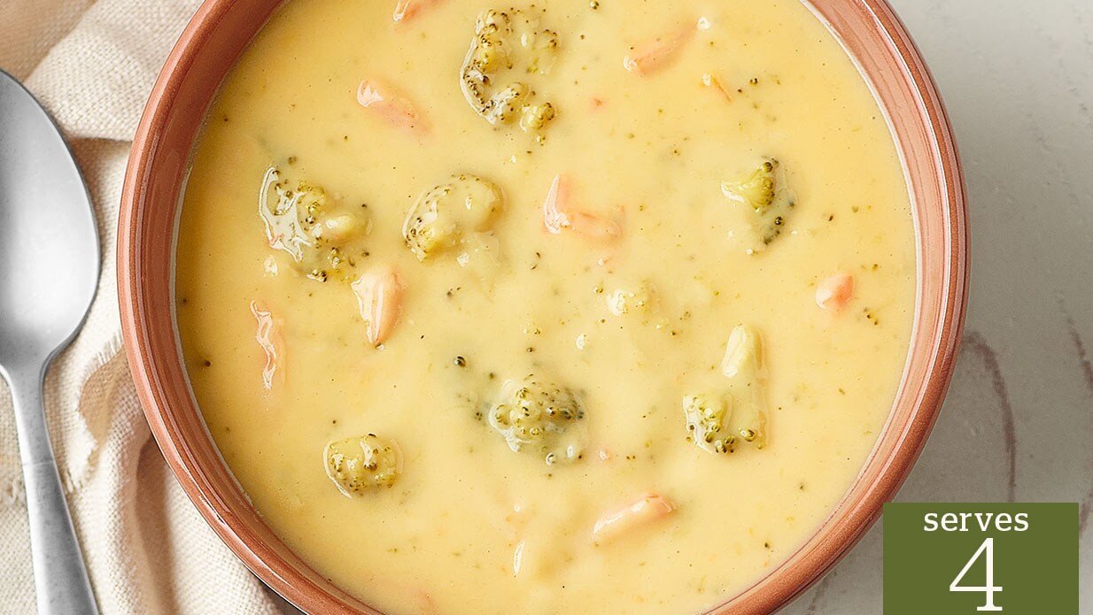 Order Broccoli Cheddar Soup - Group food online from Panera store, Eden Prairie on bringmethat.com