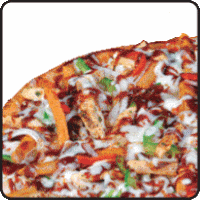 Order BBQ Chicken Pizza food online from Mm! Mm! Pizza store, Pittsburgh on bringmethat.com
