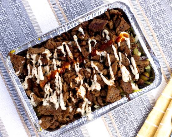 Order 8. Gyro Salad food online from Ali Gyro Halal store, Austin on bringmethat.com