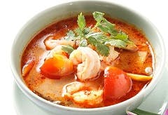 Order Tom Yum Soup food online from Royal Stix Restaurant store, Fayetteville on bringmethat.com