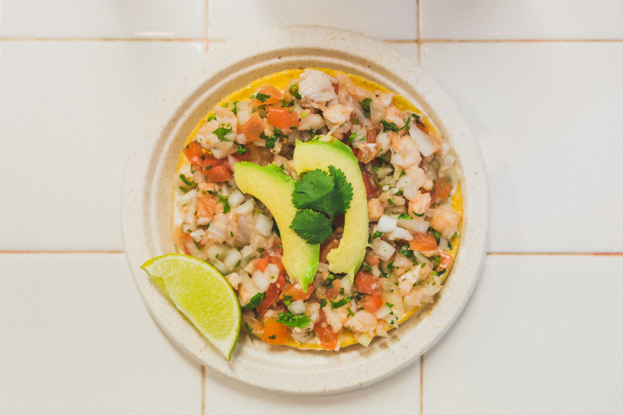 Order Fish Ceviche food online from Los Mariscos store, New York on bringmethat.com