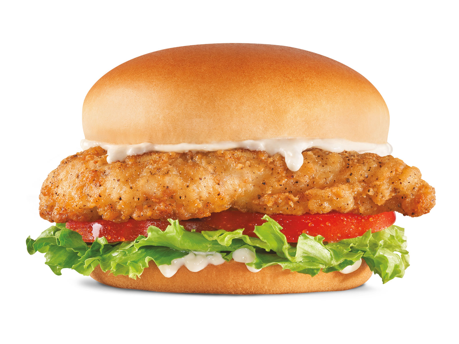 Order The Big Chicken Fillet Sandwich food online from Hardee store, Fort Wayne on bringmethat.com