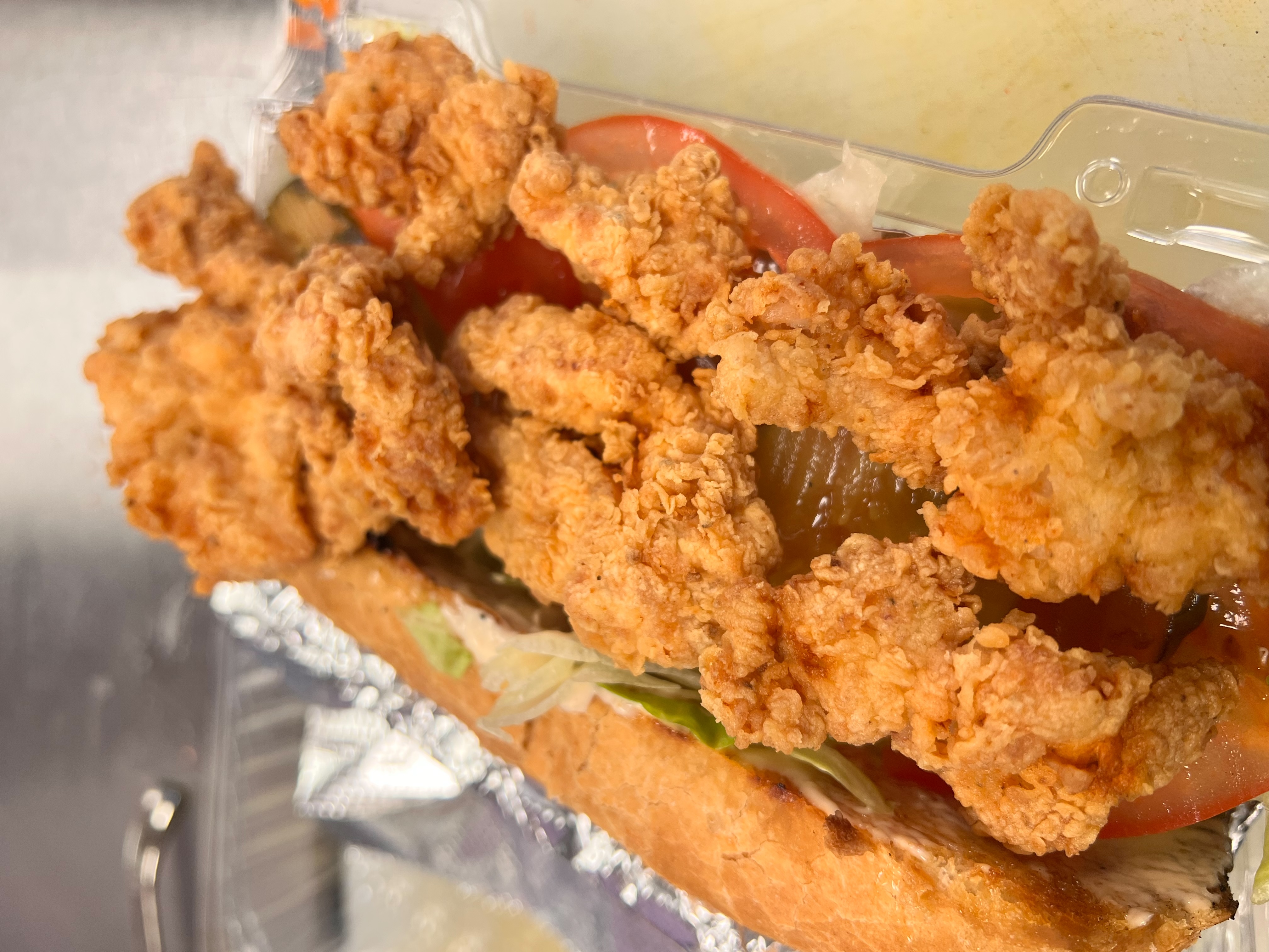 Order Po Boy Shrimp food online from Cajun Country Cafe store, Oxnard on bringmethat.com