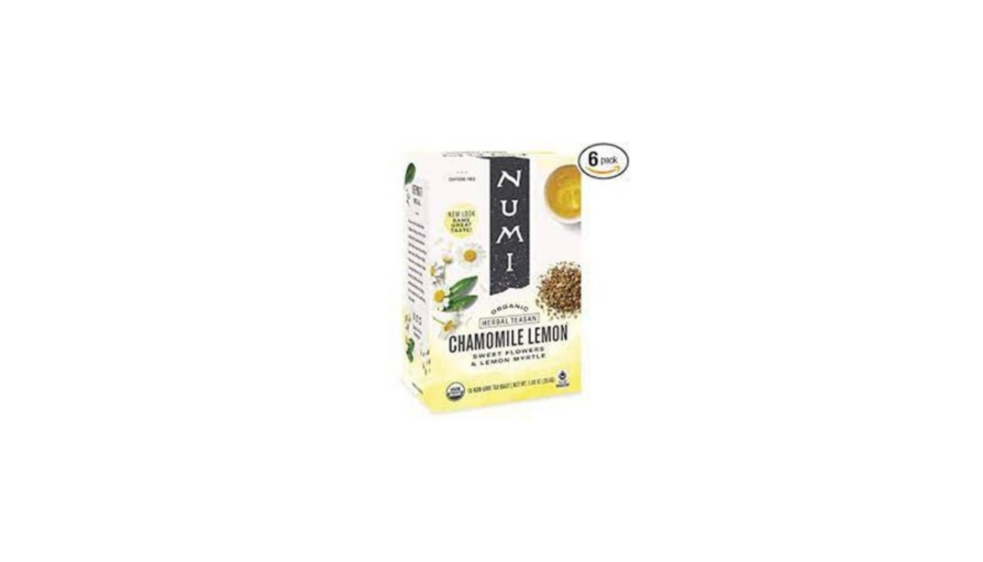 Order Numi Tea Bag Chamomile Lemon food online from Luv Mart store, Santa Cruz on bringmethat.com