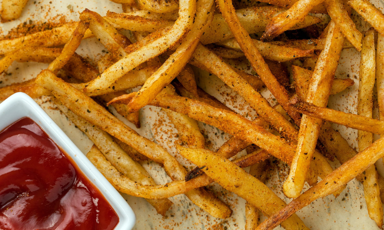 Order Old Bay Fries food online from Santucci Square Pizza store, Hatfield on bringmethat.com