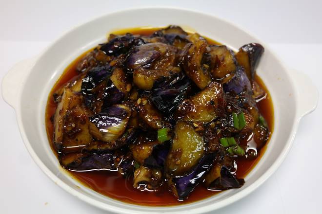 Order Eggplant in Spicy Garlic Sauce (鱼香茄子) food online from Szechuan Gourmet store, Strongsville on bringmethat.com